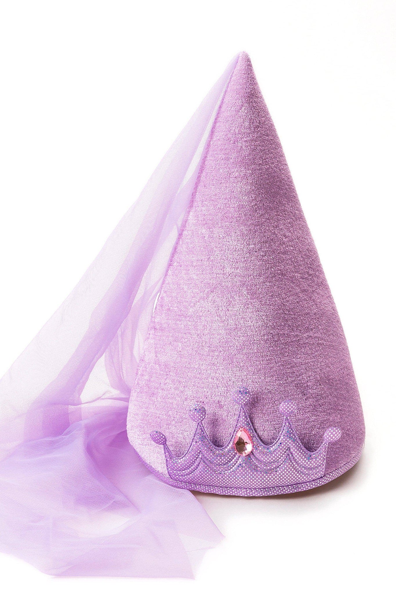 Lilac Princess Cone Hat Ages 3+-Kidding Around NYC
