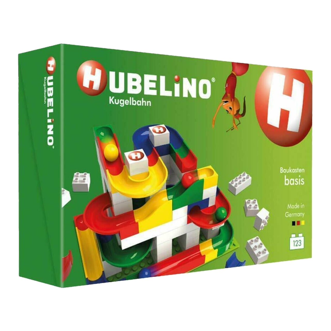 BASIC BUILDING BOX 123 PCS HUBELINO