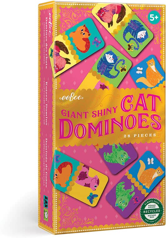 Giant Shiny Cat Dominoes 28 pcs