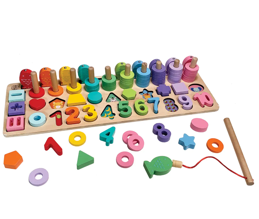 Early Learning Wooden Playset