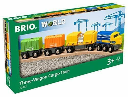 THREE-WAGON CARGO TRAIN
