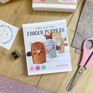 Kitten Make Your Own Finger Puppets