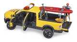 Bruder 02506 RAM 2500 Power Wagon Life Guard w/figure