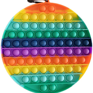 Big Circular Pop Fidget (Rainbow)