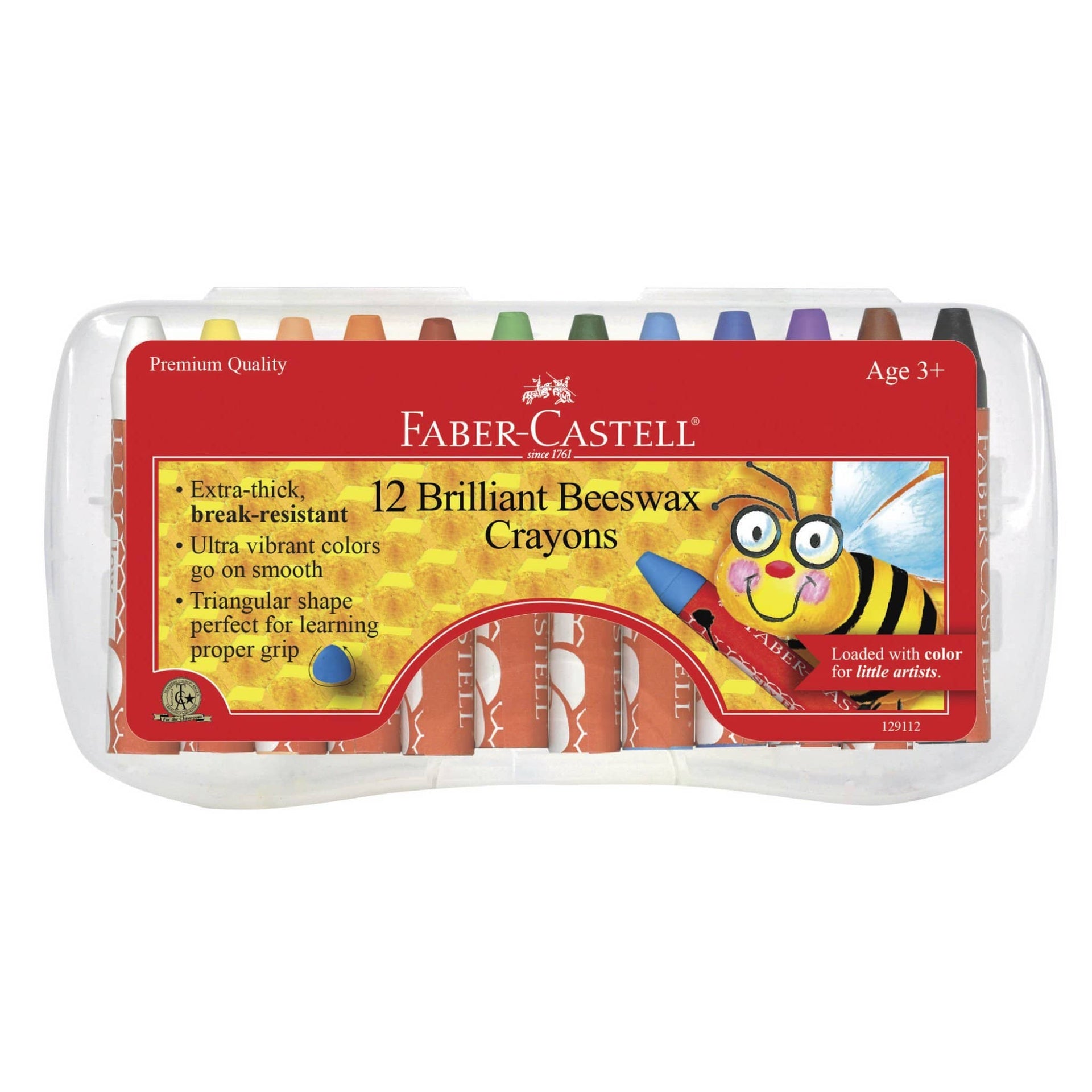 12 Brilliant Beeswax Crayons-Kidding Around NYC