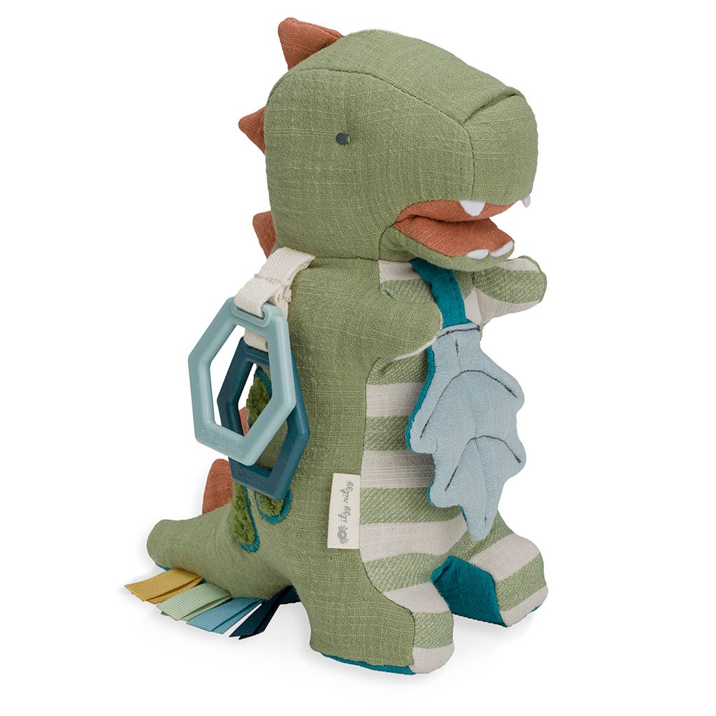 Link & Love Dino Activity Plush with Teether Toy