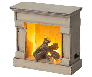 FIREPLACE OFF WHITE