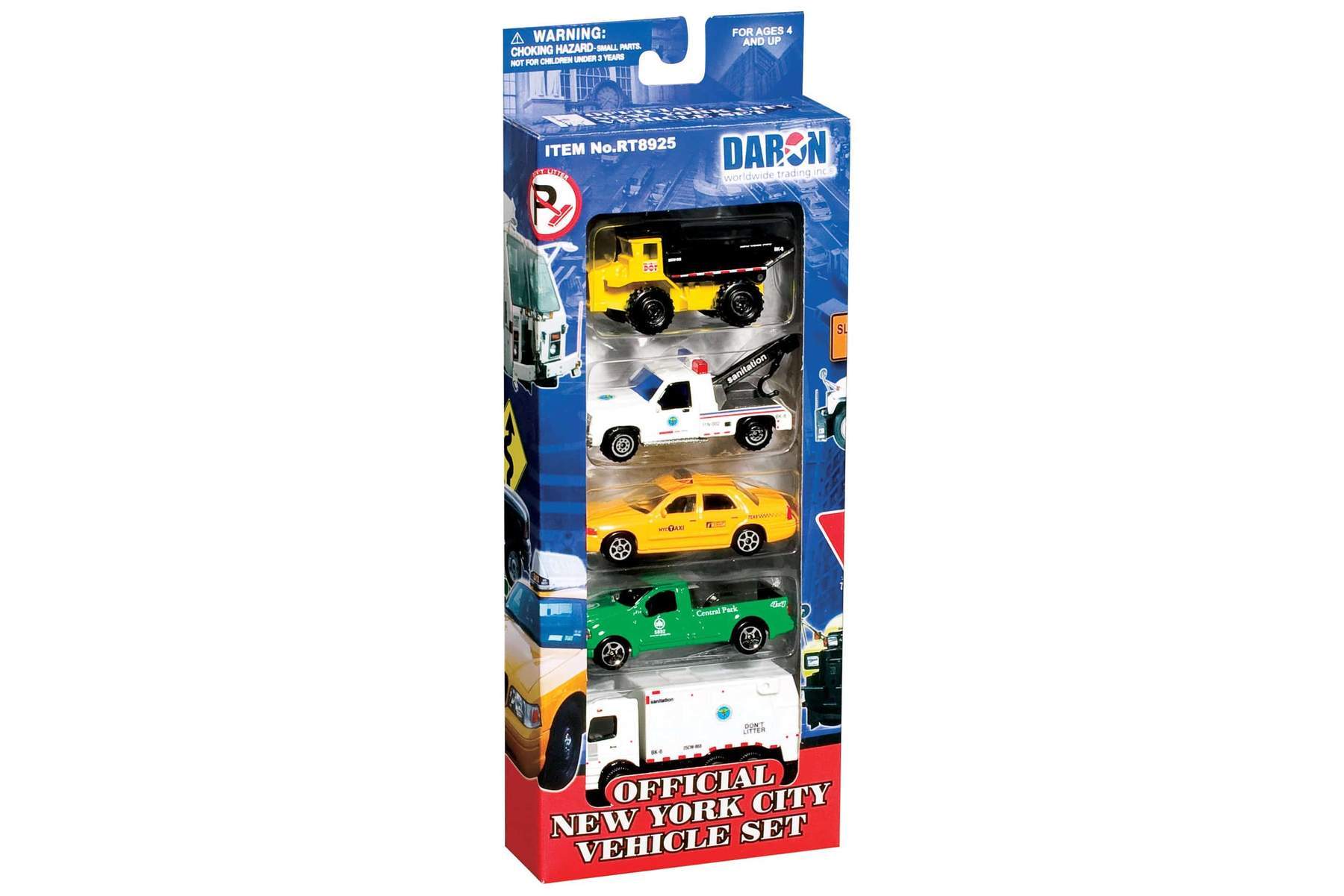 NYC VEHICLE DIECAST SET