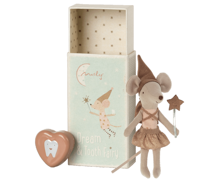TOOTH FAIRY IN MATCHBOX ROSE