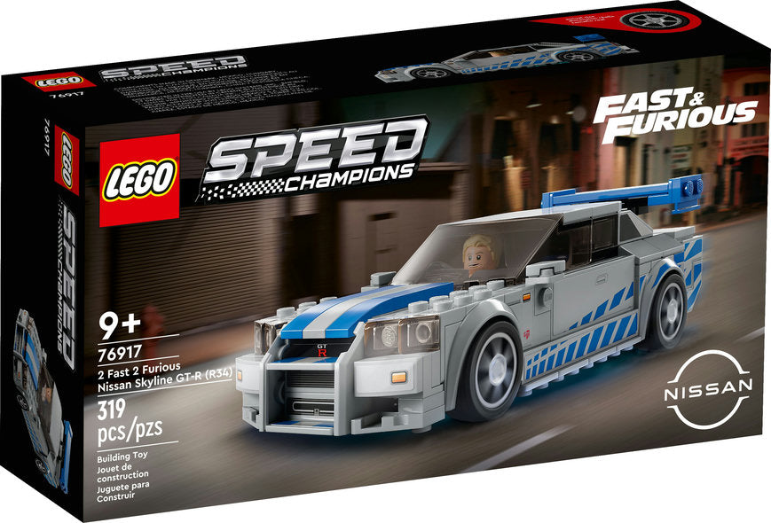 LEGO SPEED 76917 Speed Champions 2 Fast 2 Furious Nissan Skyline GT-R