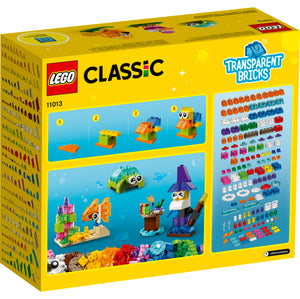 LEGO11013 Creative Transparent Bricks (500 pieces)