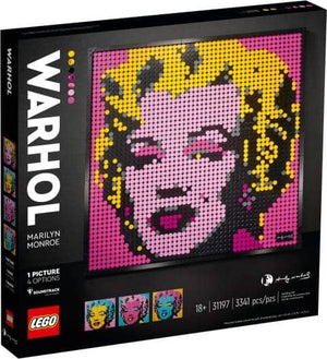 LEGO 31197: Art: Andy Warhols Marilyn Monroe (3341 Pieces)