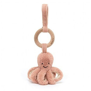 Odell Octopus Wooden Ring Toy-Kidding Around NYC