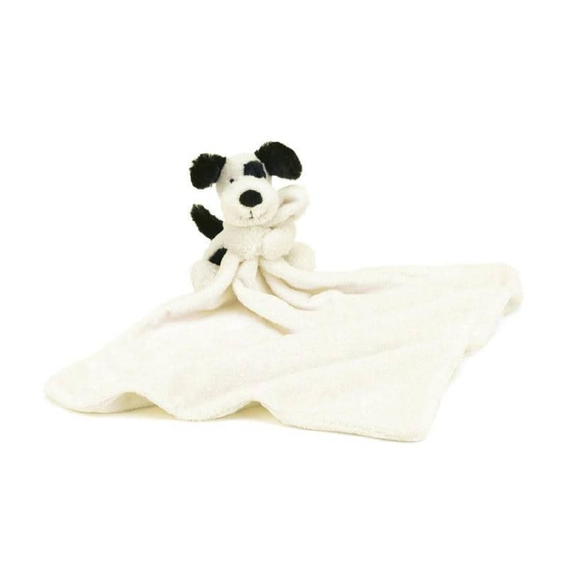 Black & Cream Puppy Small Bashful Soother-Kidding Around NYC