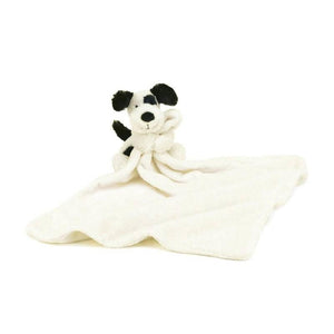 Black & Cream Puppy Small Bashful Soother-Kidding Around NYC