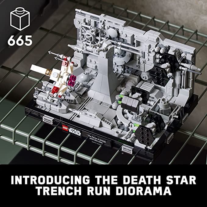 LEGO 75329 DEATH STAR TRENCH RUN DIORAMA