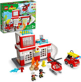DUPLO 10970 FIRE STATION AND HELICOPTER