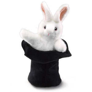Rabbit In Hat Puppet-Kidding Around NYC