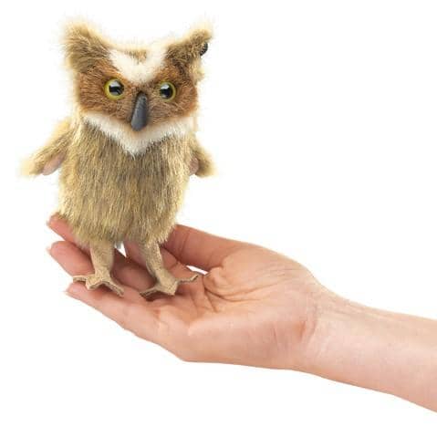 Mini Great Horned Owl-Kidding Around NYC