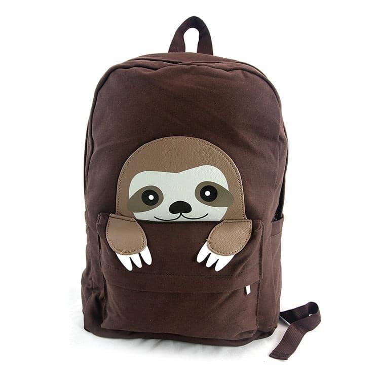 Peeking Baby Sloth Backpack
