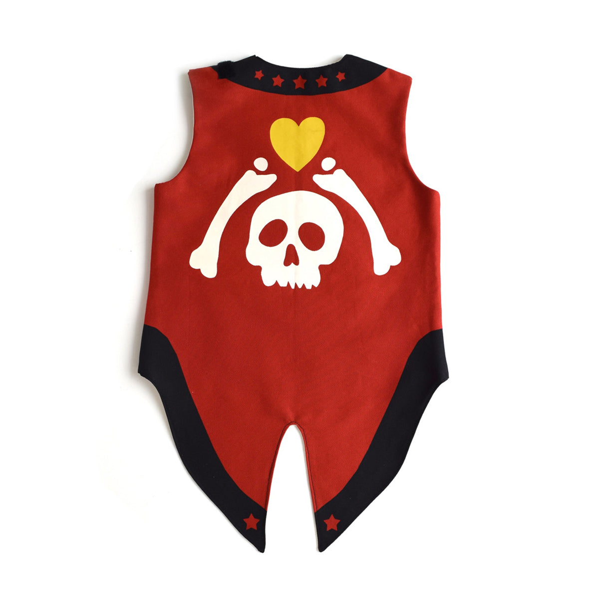 Pirate Vest with Removable Parrot | 3-5
