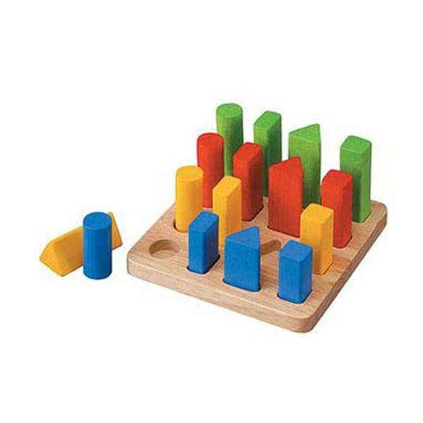 Geometric Peg Board-Kidding Around NYC