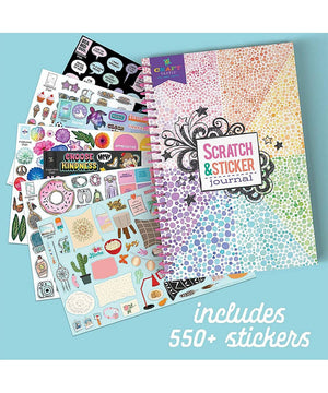 Scratch & Sticker Journal