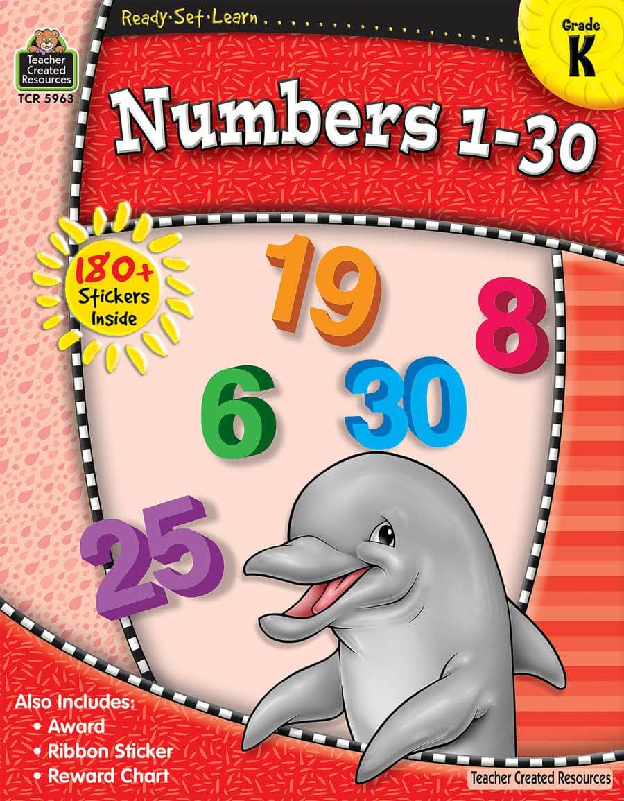 Ready-Set-Learn: Numbers 1 - 30 Kindergarten-Kidding Around NYC