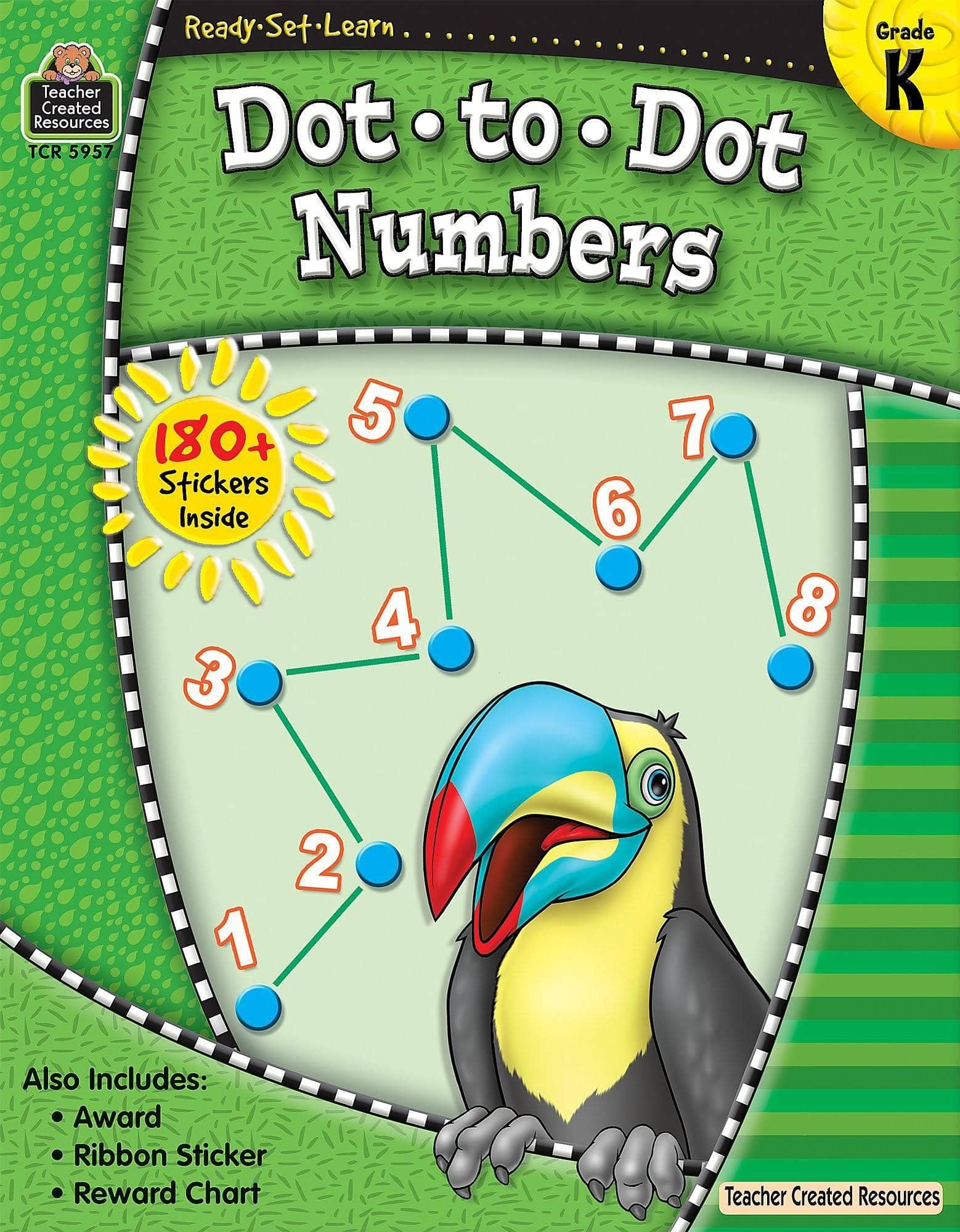 Ready-Set-Learn: Dot To Dot Numbers Kindergarten-Kidding Around NYC