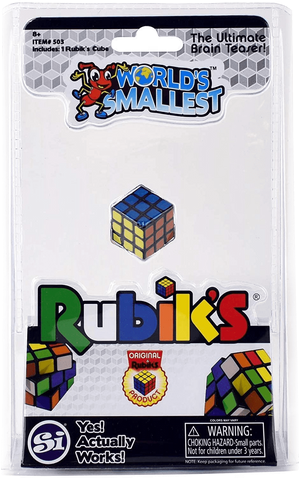 Worlds Smallest Rubiks Cube-Kidding Around NYC