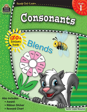 Ready-Set-Learn: Consonants Grade 1-Kidding Around NYC