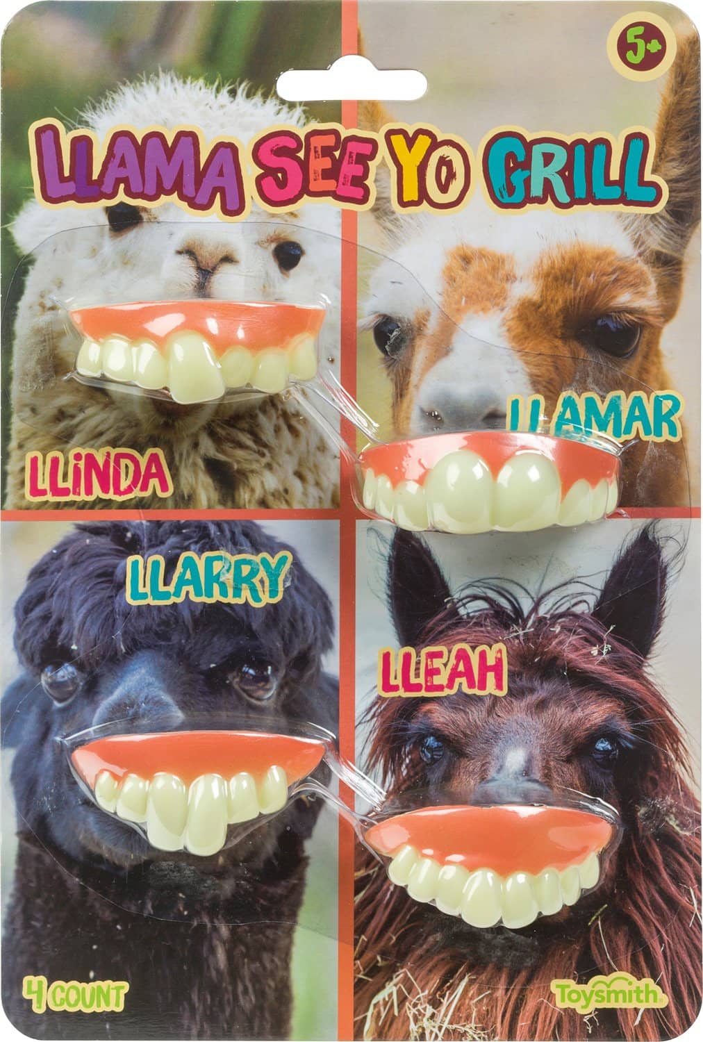 Llama See Yo Grill Fake Teeth Set-Kidding Around NYC